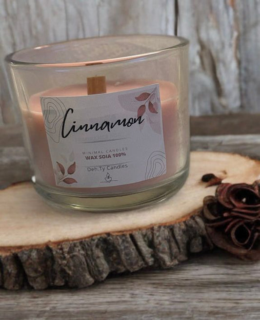 Candela cera di soia naturale 100%